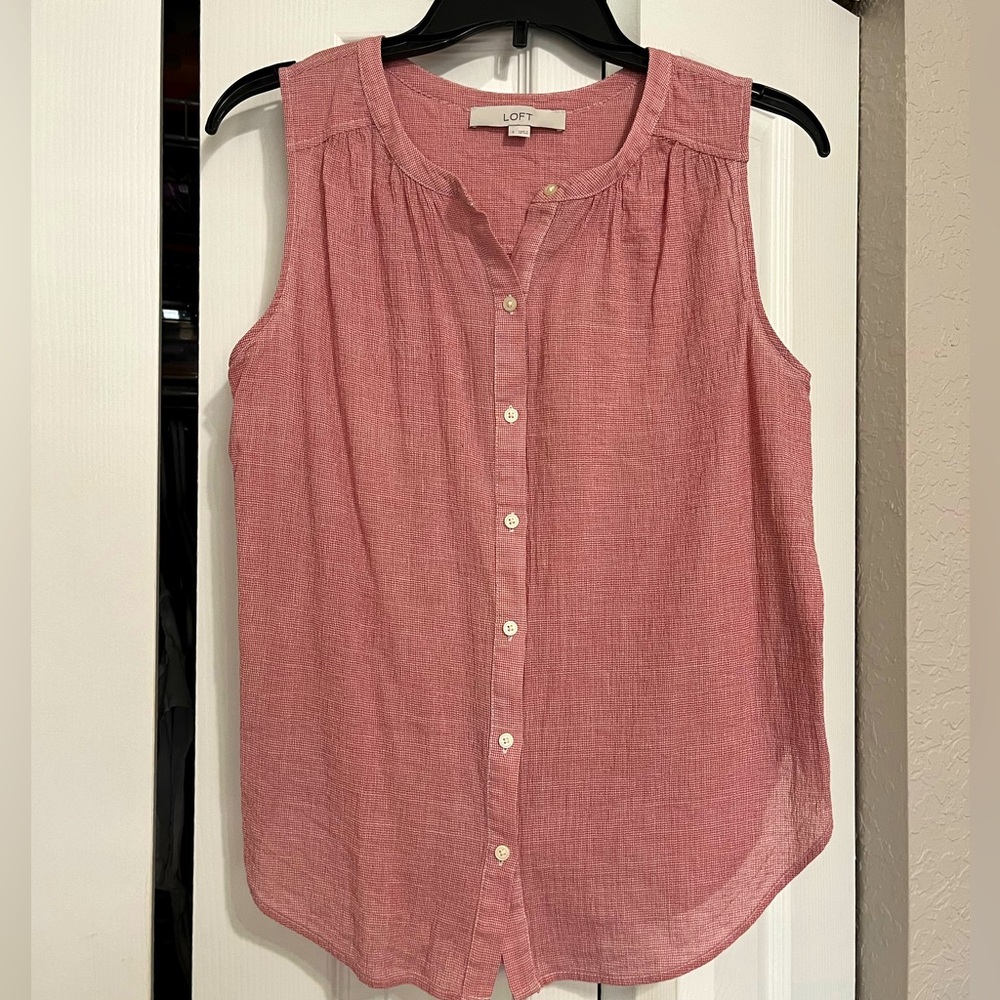 Loft sleeveless top size S